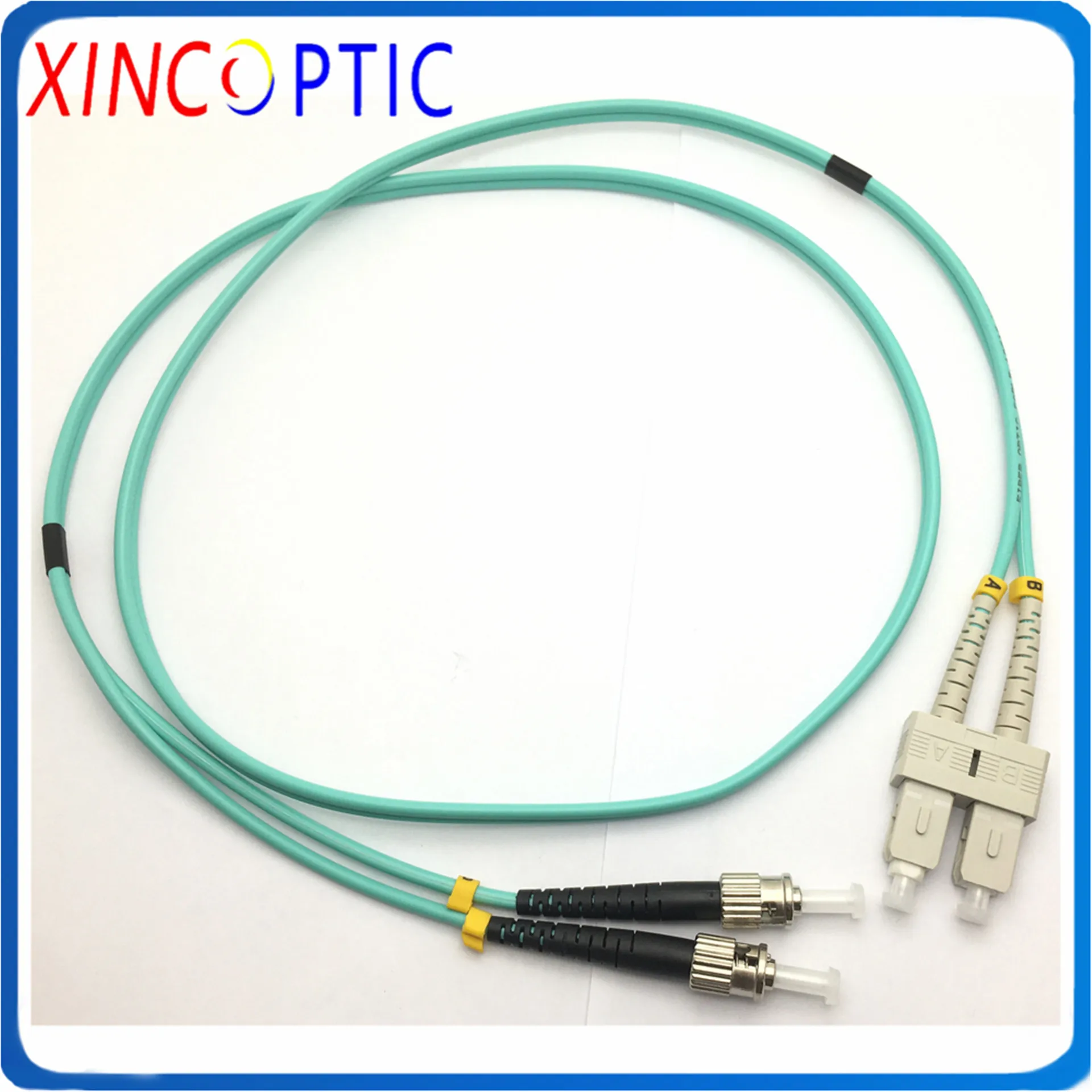 5 шт. ST-SC дуплексный OM3 волоконный патч-корд UPC Многомодовый Дуплекс 2 0 мм или 3 1 м 7 10