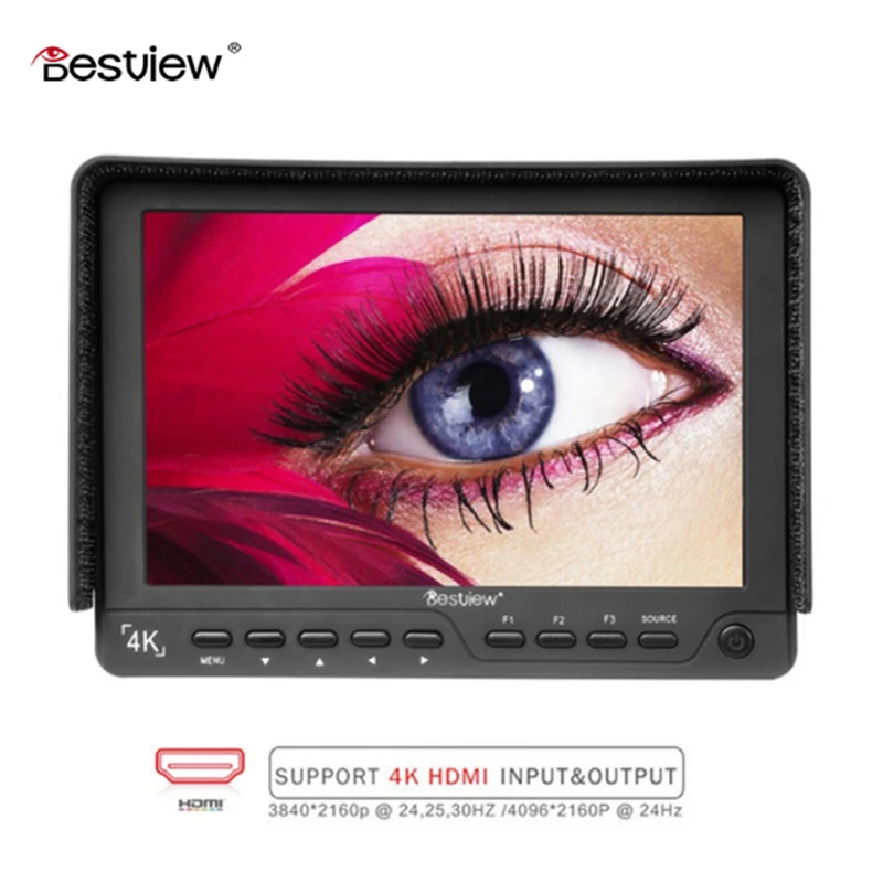 Внешний дисплей для камеры BESTVIEW S7 4K HDMI HD-монитор Видео TFT-монитор 7-дюймовый