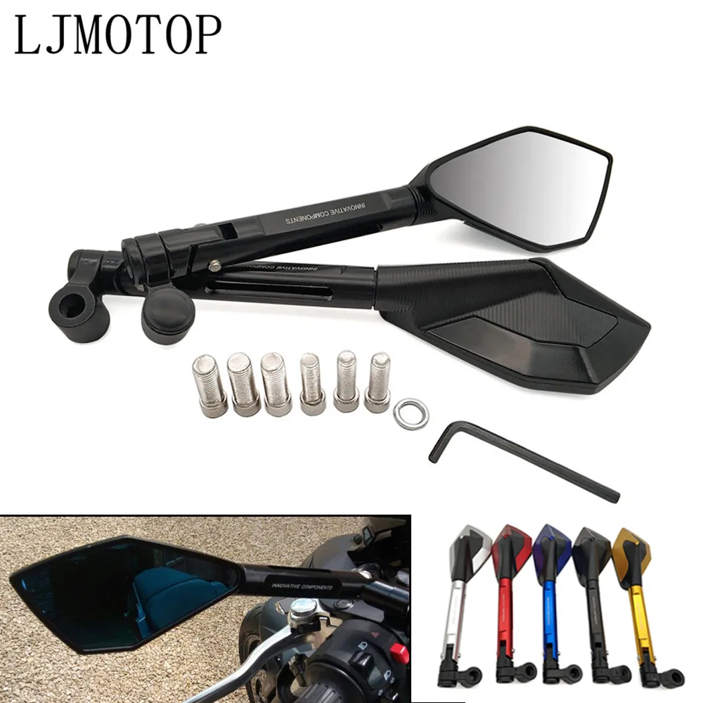 Мотоциклетные зеркала алюминиевые заднего вида для YAMAHA XMAX125/XMAX250/XMAX 400 NMAX 125 XMAX300