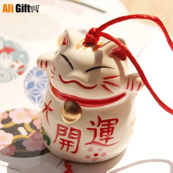 Украшения для интерьера в японском стиле Lucky Cat подвесные украшения дома сада
