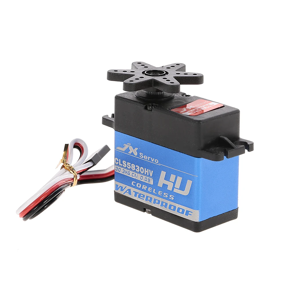 Мини сервопривод JX CLS5830HV 30 3 кг Цифровой Металлический RC микро полностью
