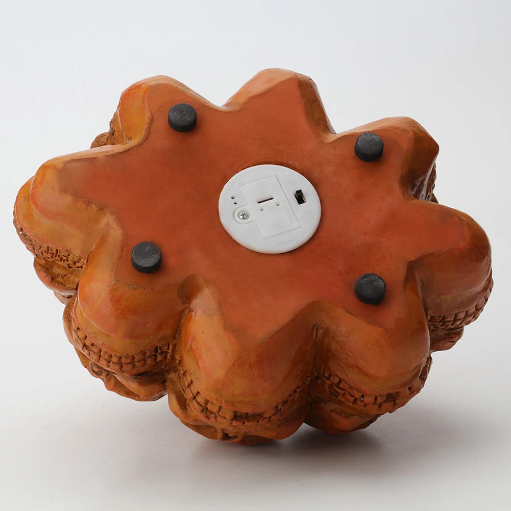 

Eight Skeleton Head Pumpkin Lights Resin Pumpkin Lamp Halloween Pumpkin Lantern Decorations Holiday Decorative Lighting