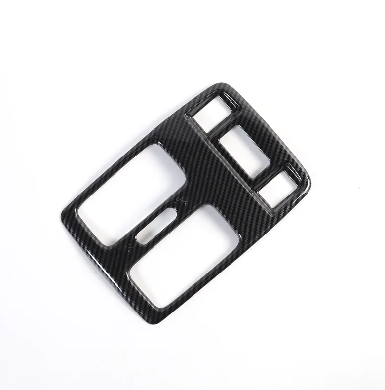 Отделка для автомобильного заднего вентиляционного отверстия из углеродного