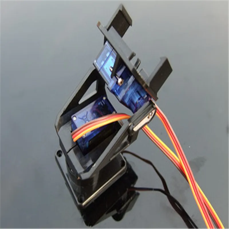 2 набора нейлоновое крепление для камеры FPV и панорамирования совместимое с SG90 9g