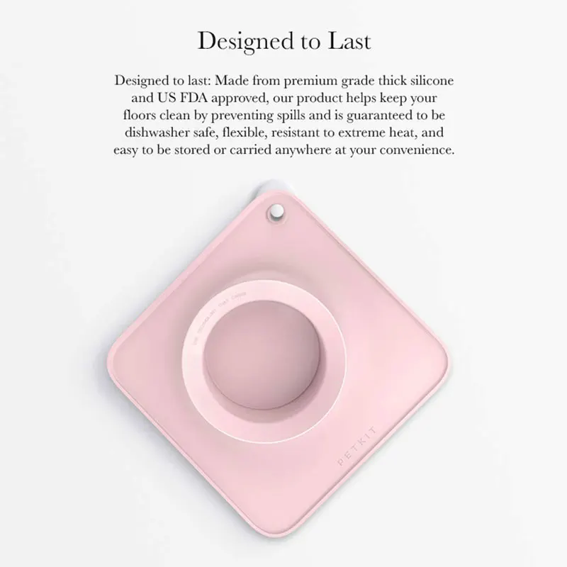 Силиконовая миска для домашних питомцев PETKIT в консервировке кошек подставка под