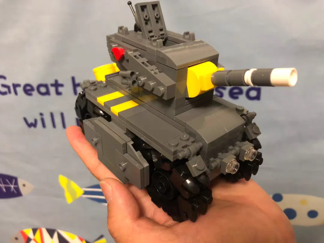 

Buildmoc Weapons WW2 Military Tank Soldiers Figures Metal Slug Super Vehicle 001 Building Blocks Bricks Army Weapons Toy For Boy