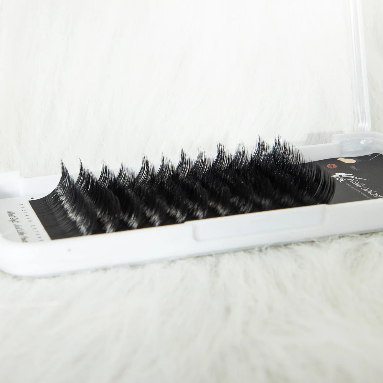 Neflyonlashes Easy Fan наращивание ресниц Pandora норка ручной работы Быстрый Объем цветок ресницы для наращивания Камелия накладные ресницы