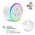 Розетка-выключатель с поддержкой Wi-Fi и Alexa и Google