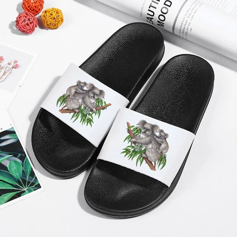 

Slippers womens slides Koala Summer 2021 Shoes Ladies Platform Slippers Thick bottom slippers Sandals women Non-slip filp flops