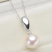 manufacturers direct selling s925 silver pendant mountings new style pendant base silver gemstone pearl pendant parts wholesale