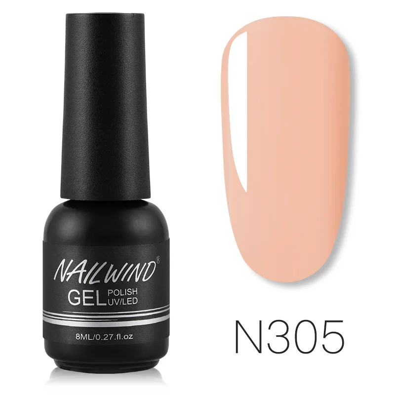 NAILWIND Гибридный лак набор все для маникюра Полупостоянный гель uv Vernis светодиодный гель лак впитывающийся художественный Гель-лак для ногтей - Цвет: RE11-N305