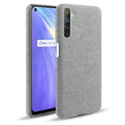Тканевый чехол для OPPO Realme 6 Pro, тонкий тканевый чехол в стиле ретро, жесткий чехол для OPPO Realme 6 RMX200, Realme6, 6pro, RMX2061, RMX2063, чехлы