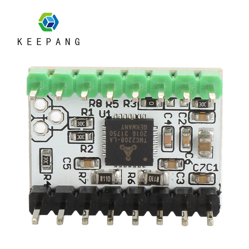 5 шт. TMC2130 V1.0 TMC2208 V1.2 шаговый двигатель StepStick Бесшумная защита для 3d принтера|Детали