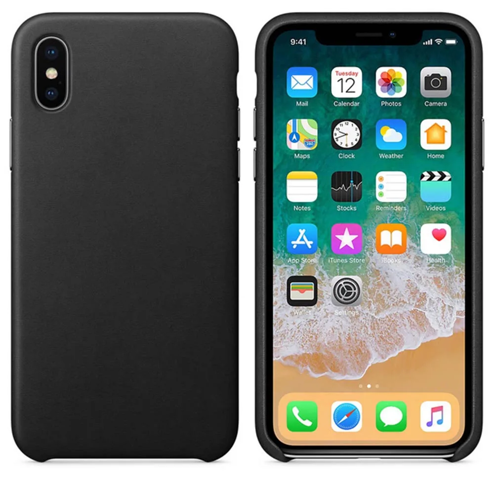 1:1 Официальный чехол из натуральной кожи для iPhone 7 8 Plus X XS XR XS MAX 11 pro max, чехол из натуральной кожи с розничной упаковкой