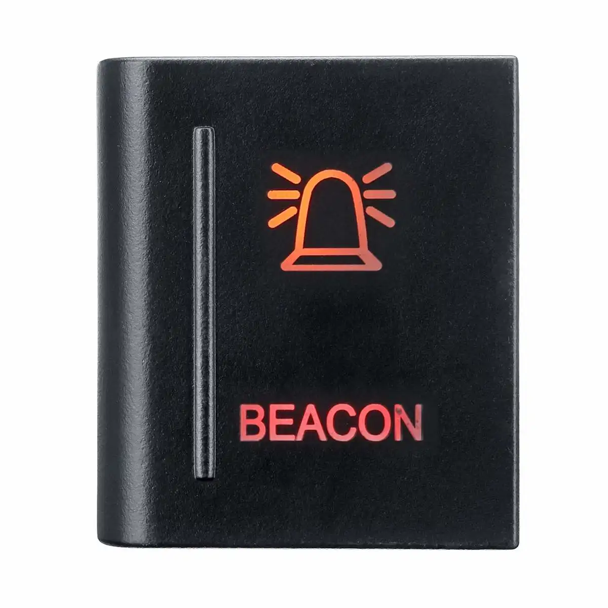 Beacon Левая кнопка для автомобиля переключатель Янтарный/красный светодиодный задний передний точечный DC 12 В 3A противотуманный светильник внутренняя часть для VW для Amarok - Испускаемый цвет: Beacon