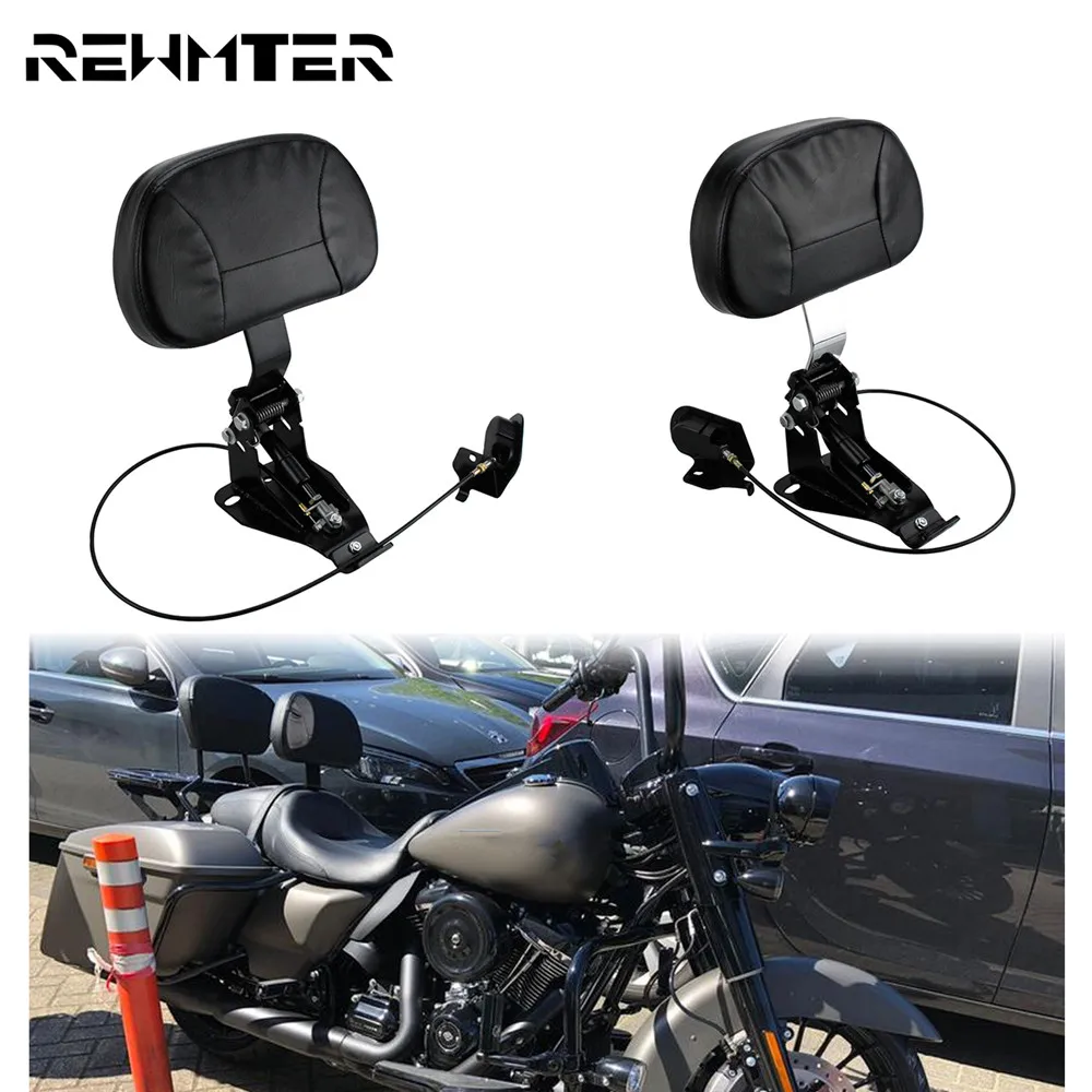 Комплект для установки задней и регулируемой спинки мотоцикла