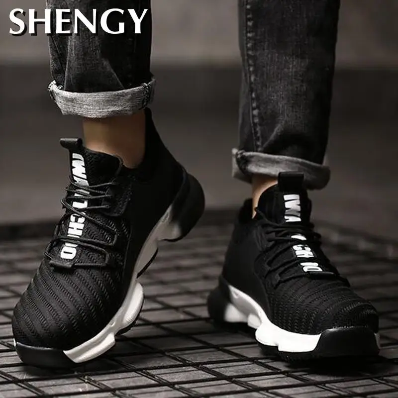 2020 Men Casual Shoes Male Man Sneakers Mesh Breathable Light Steel Toecap Work Safe Protect Zapatos De Hombres Tenis |