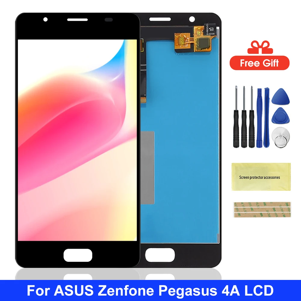 ЖК экран 5 дюйма для ASUS ZenFone Pegasus 4A ZB500TL X00KD дисплей сенсорный дигитайзер замена