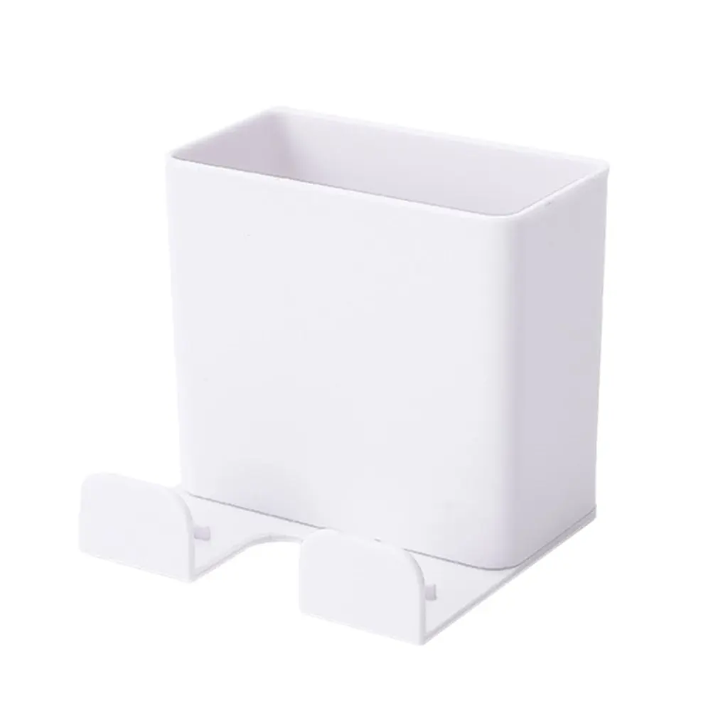 

Wall-mounted Air Conditioner /TV Remote Control Storage Box Controller Mobile Phone Bracket Wall Hanging Storage Rack #RN