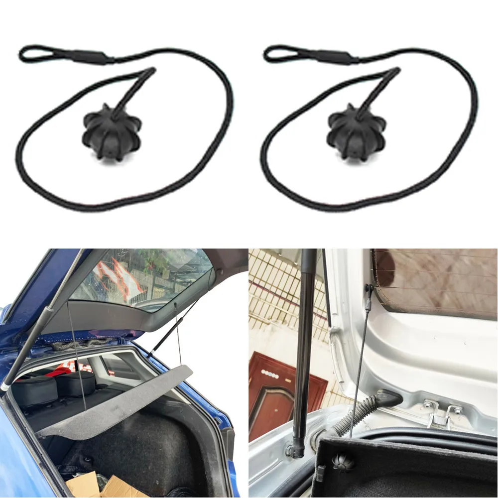 

Trunk Back Cover Lanyard For T-ROC UP SCIROCCO TIGUAN 5N T-CROSS Parcel Shelf Strap String Small Ball Car Part