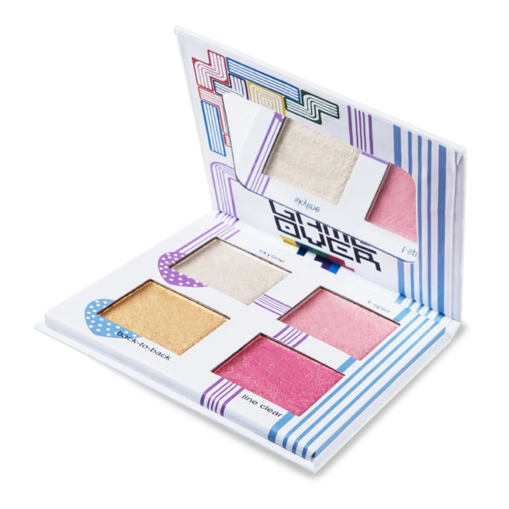 

4 Colors High Gloss Powder Blush Nose Side Shadow High Quality Light Blush Brighten Skin Color Easy to Push Away Blush