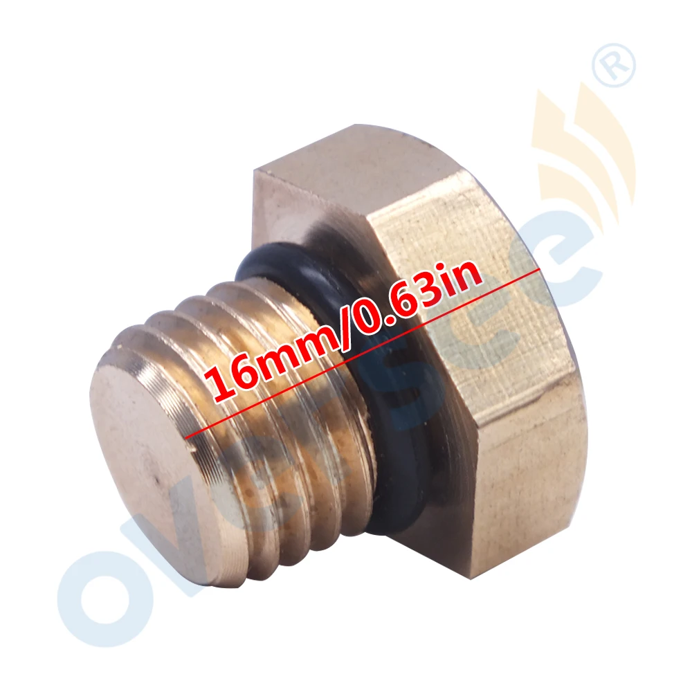 

6H1-43829 Plug Reservoir With O-ring 93210-09165 For Yamaha Outboard Motor Power Tilt Trim 75-90HP