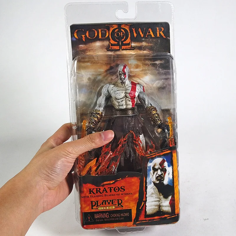 NECA God of War Kratos in Ares Armor Blades ПВХ экшн фигурка игрушка 7 дюймов 18 см Высокое качество|god