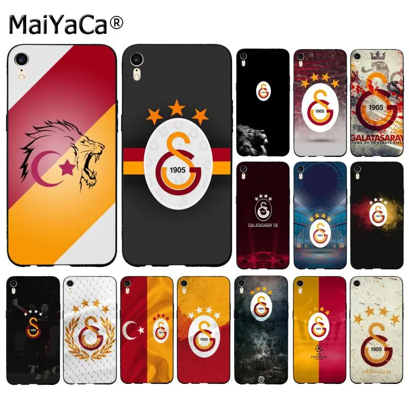 MaiYaCa Турция Galatasaray Роскошный Уникальный Дизайн чехол для телефона для Apple iphone 11 pro 8 7 66S Plus X XS MAX 5S SE XR чехлы