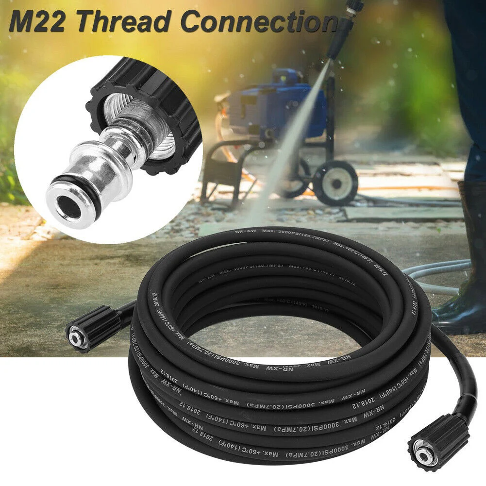 

2000PSI High Pressure Washer Hose Cleaner Cleaning Cold Water NPT Thread