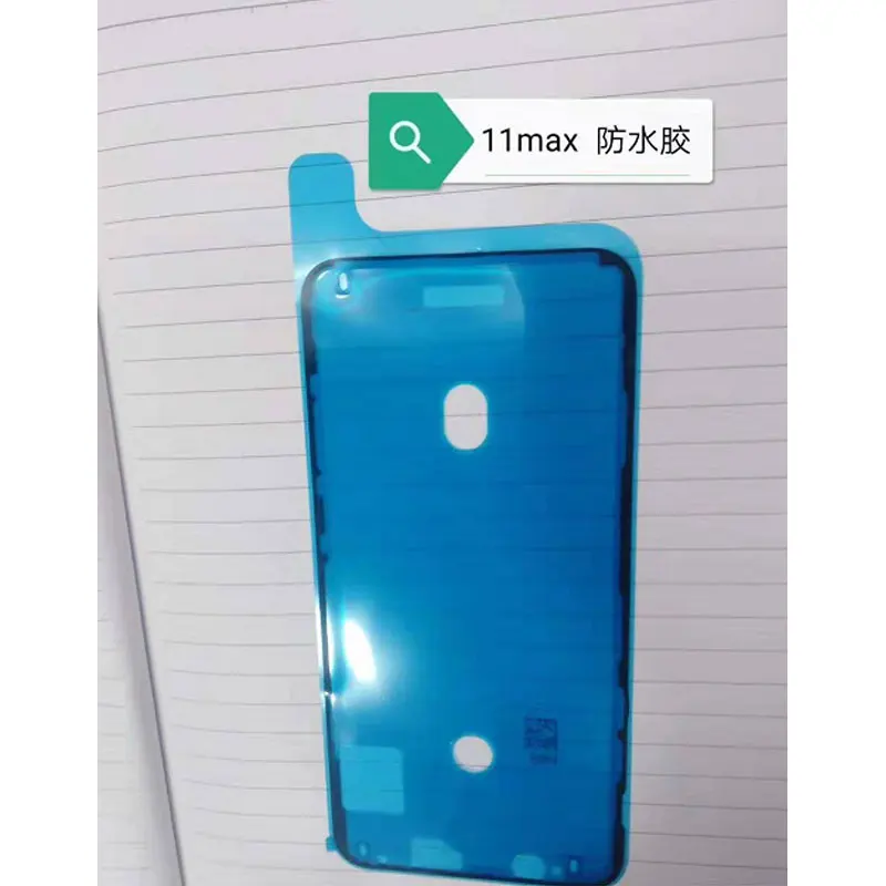 3 м водонепроницаемый стикер для iPhone 6S 7 8 Plus X XR XS 11 Pro MAX передний корпус LCD