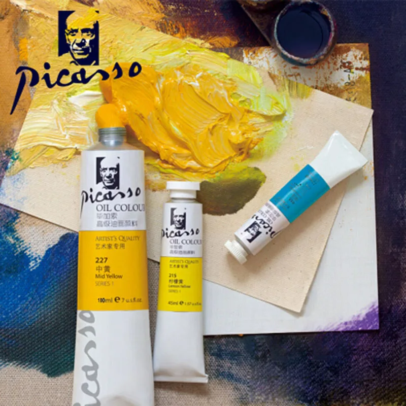 170 мл Picasso поверхность специальное масло для Краски s набор 12 Цветов мастер