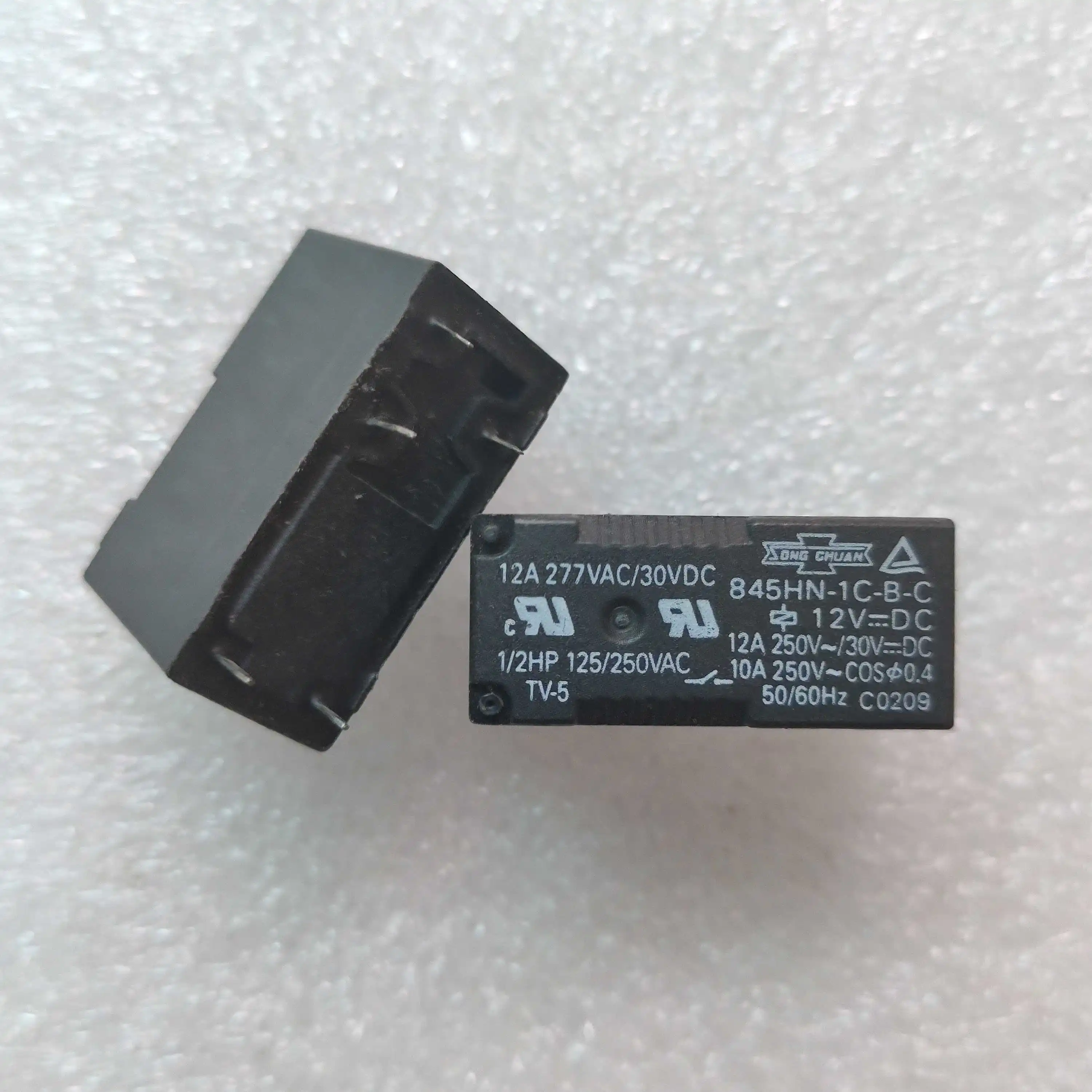 5 teile/los 845HN 1C C 12VDC B 12В 5PIN 12A|Реле| |