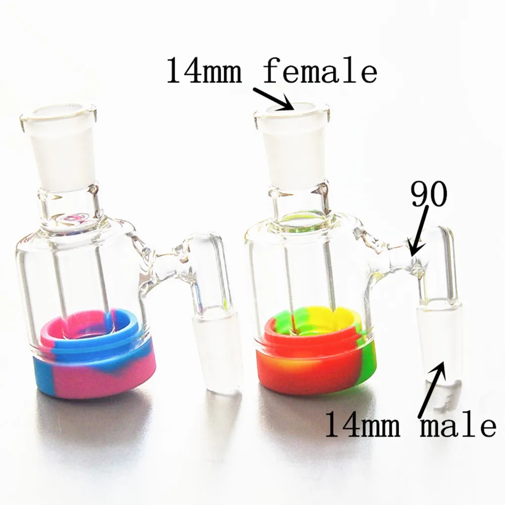 

Glass Ash Catcher with Colorful Silicone Case