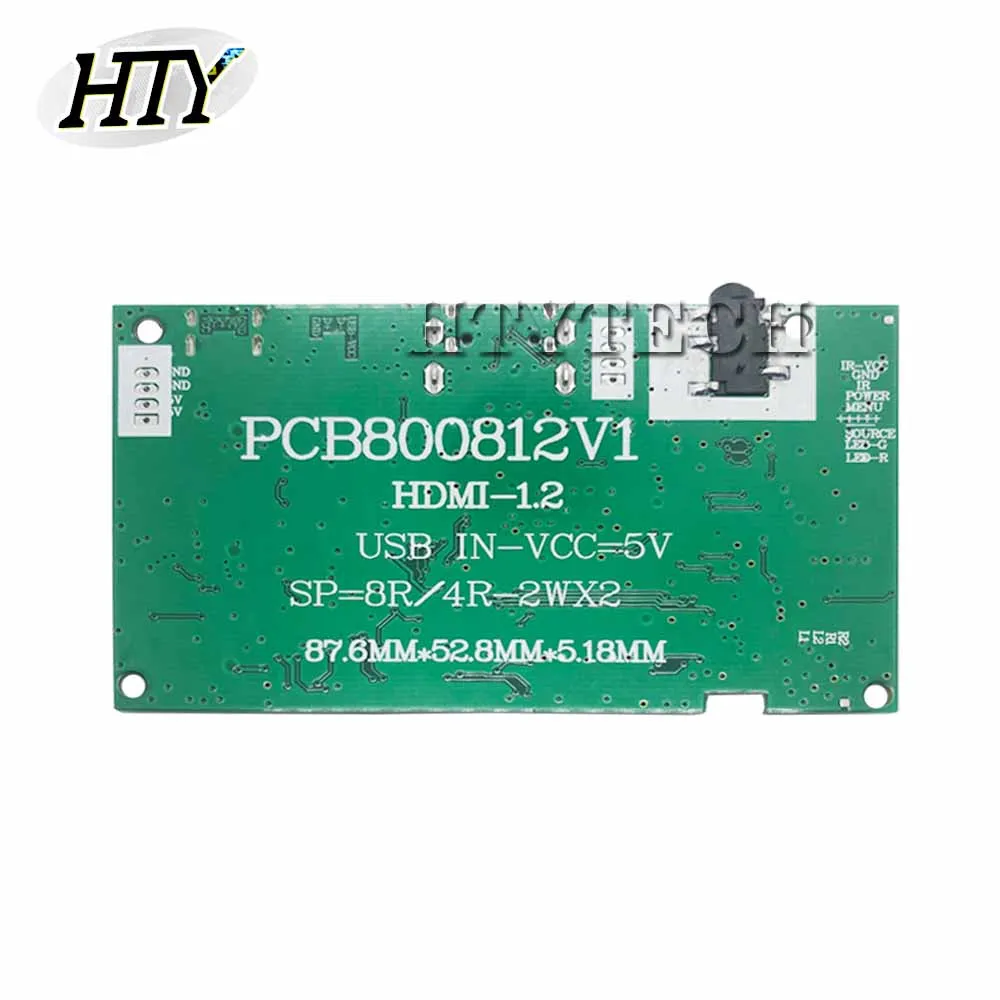 HTYTECH драйвер платы ЖК-экран контроллер HDMI для AT070TN90 AT070TN92 V.X ЖК-экран 7DD1+ 1 FPC 800*480 Micro USB 50 контактов