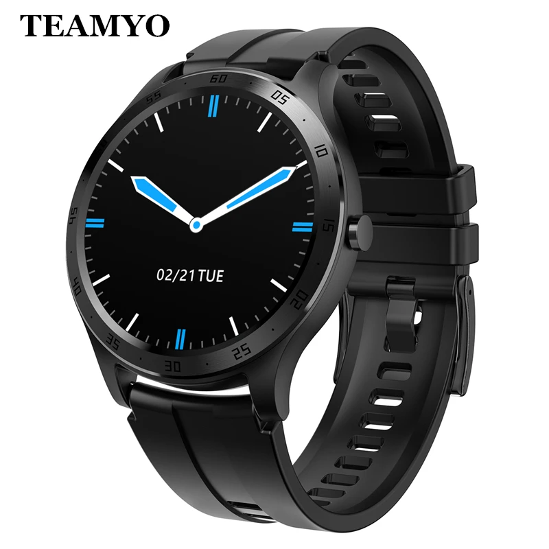 Смарт часы TEAMYO для мужчин и женщин сенсорный экран фитнес трекер IP67