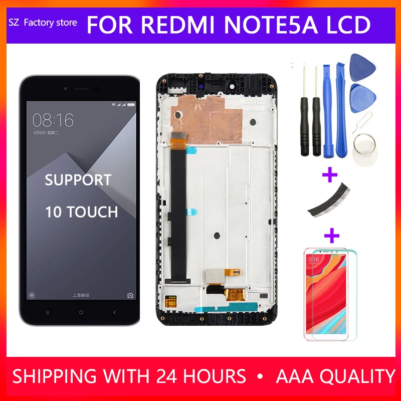 Сменный экран для Xiaomi Redmi Note 5A Prime ЖК дисплей и сенсорный дигитайзер в сборе набор