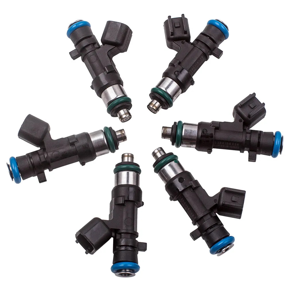 

6PCS Fuel Injectors For Dodge Chrysler 2.7 3.5L V6 0280158028 4591986AA