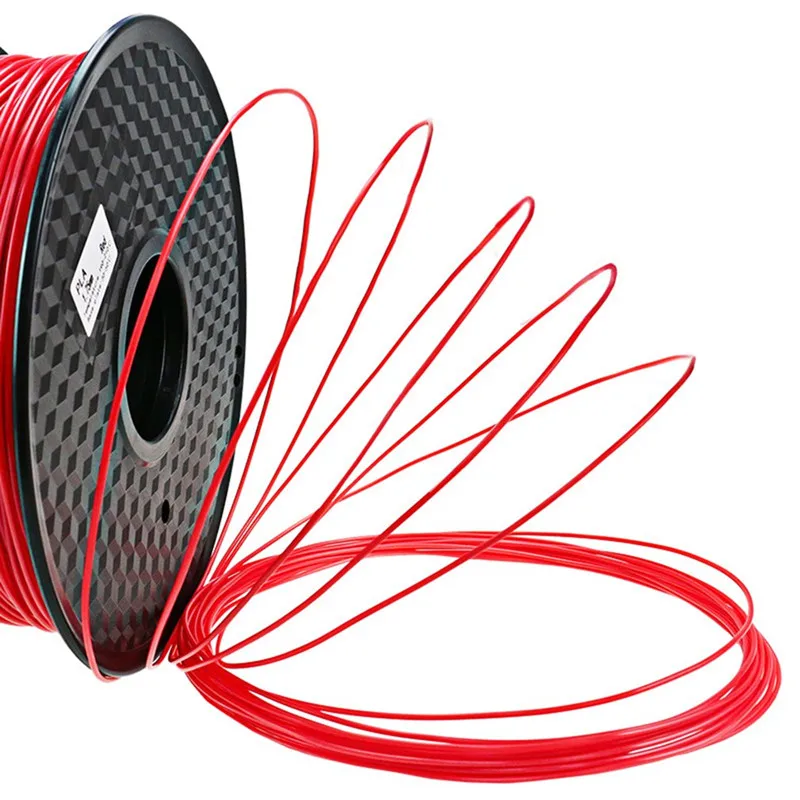 Филамент PLA для 3D принтера EasyThreed 1 75 мм с размерами +/ 0 05 кг красный пластиковый