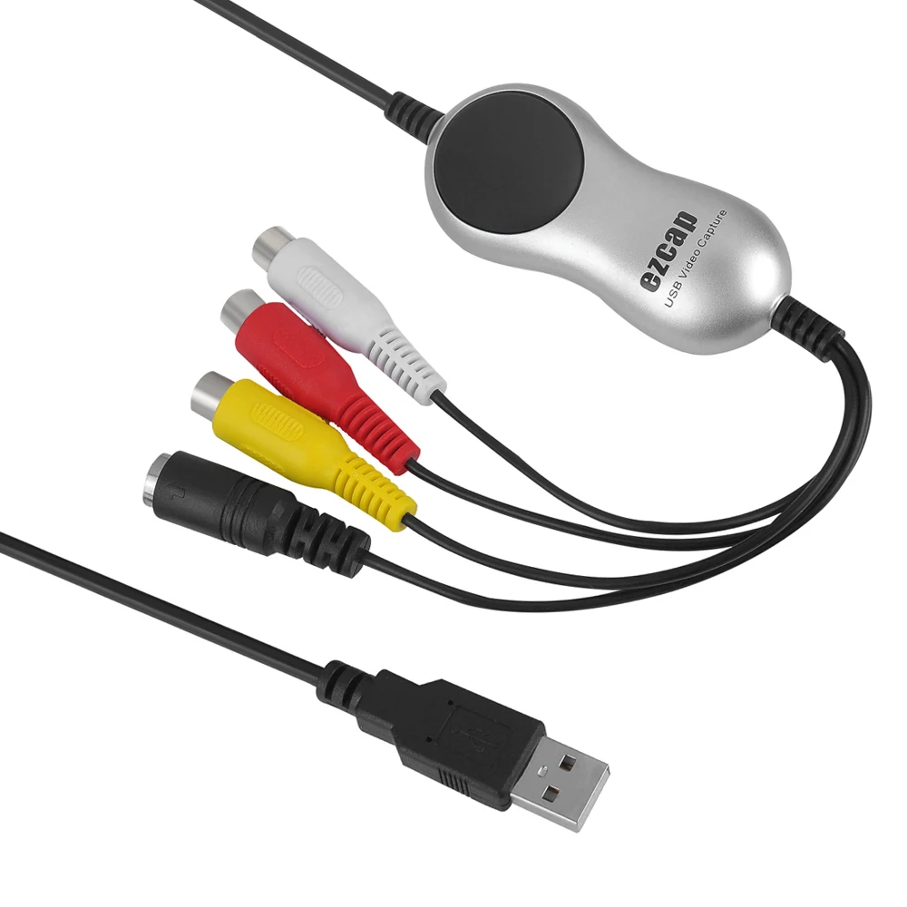 Ezcap USB 2 0 видео Захват HD конвертер рекордер преобразования аналогового аудио в