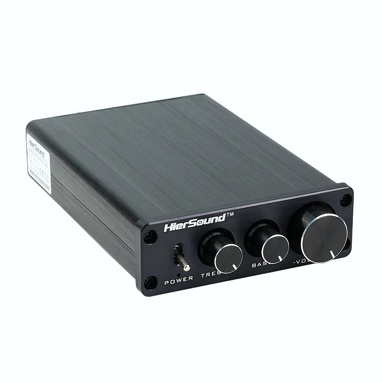 HiFi Настольный цифровой D Класс 50WX2 двухканальный bluetooth усилитель тональности