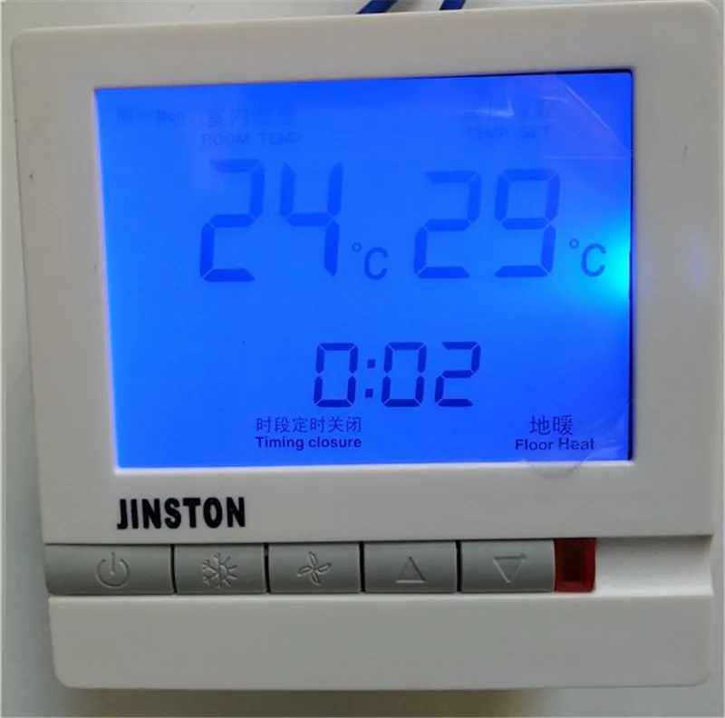 C6 термостат для теплой стены регулятор температуры инфракрасного нагревателя и