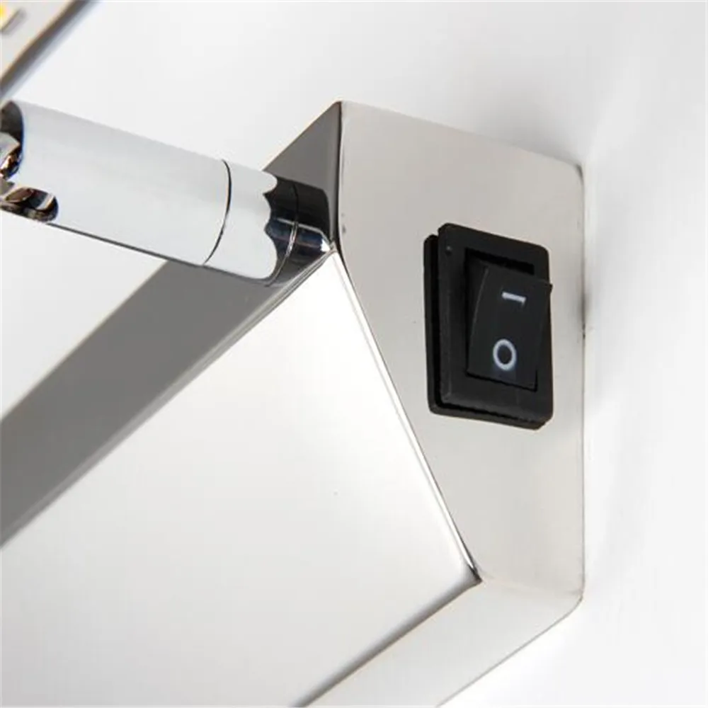 LED Wall Light Bathroom Mirror warm white /white Washroon Lamp fixtures Aluminum Boby With Stainless Steel Bath | Освещение