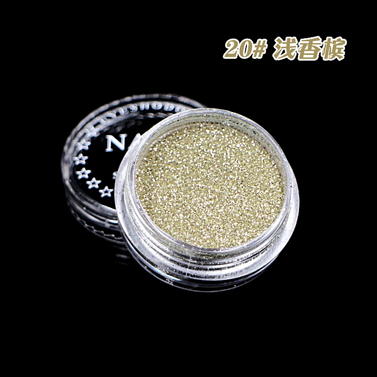 Фирменный Хрустальный блеск e yeshadow P owder пигмент металлический блестящий
