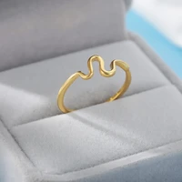 animal ring wave cute snake gold color rings for women engagement ring adjustable anillos fashion jewelry accessories gift
