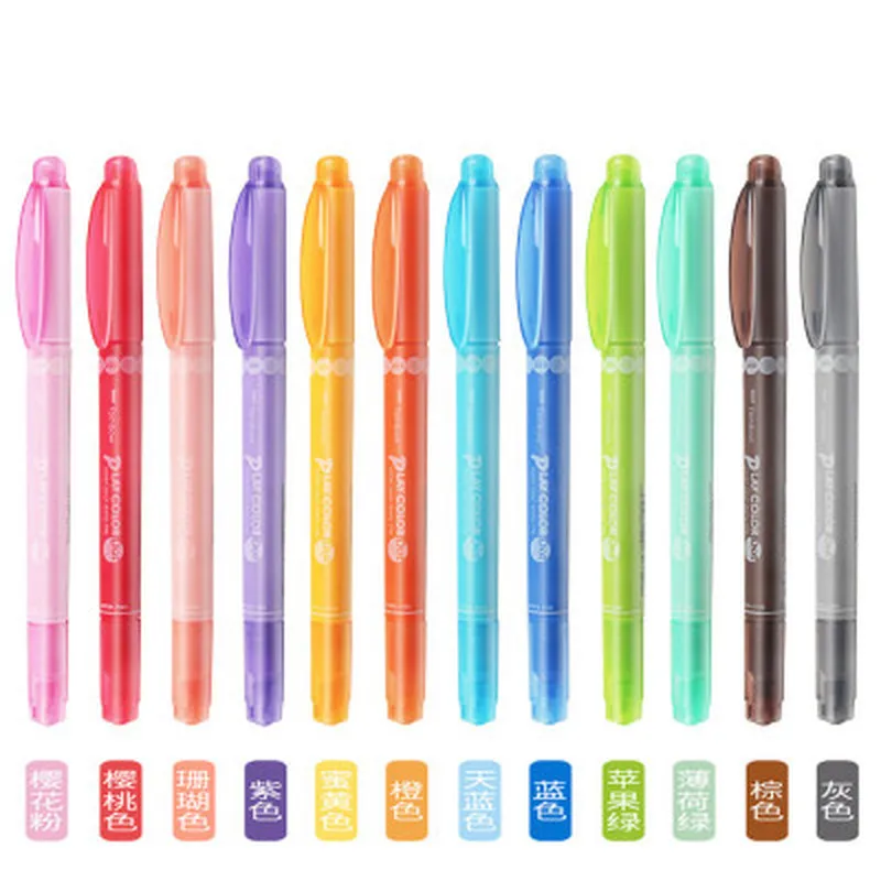 Маркер Tombow 12 цветов ручка маркер цветовая точка в горошек двойной Круглый