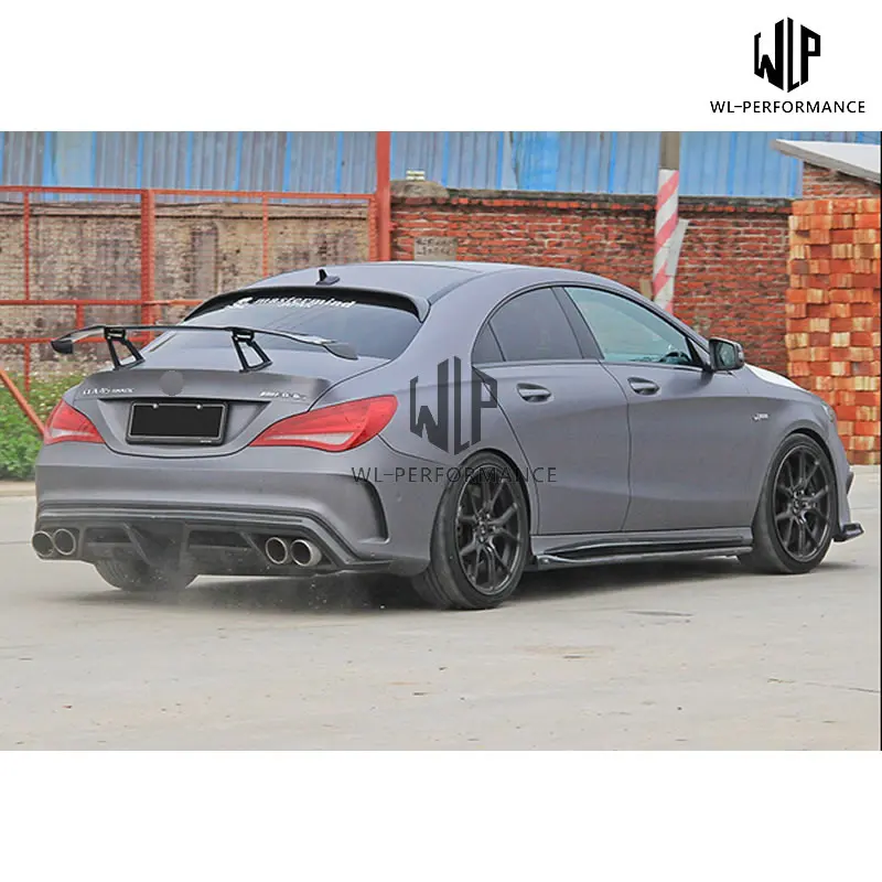 W117 CLA250 высококачественный спойлер для багажника из углеродного волокна крыло