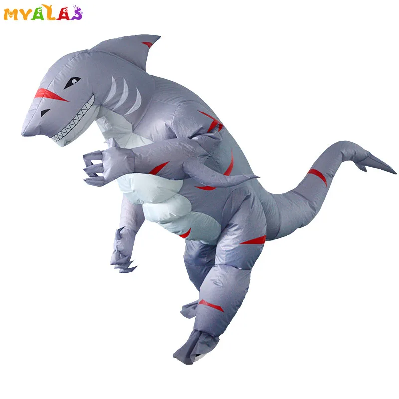 Purim Inflatable Alien Shark Animal Monster Men's Women's Cosplay Costumes Movie Halloween New Year Props Costume | Тематическая