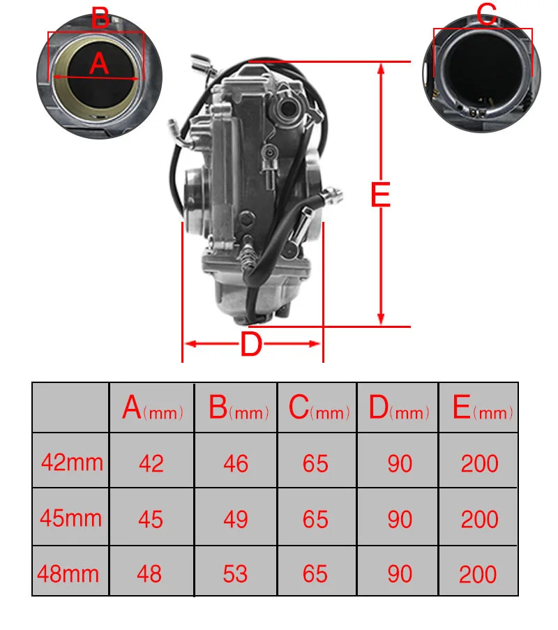 ZSDTRP HSR42 HSR45 HSR48 насос ускорителя Mikuni карбюратор для Harley TM42 TM45 TM48|Карбюратор| |