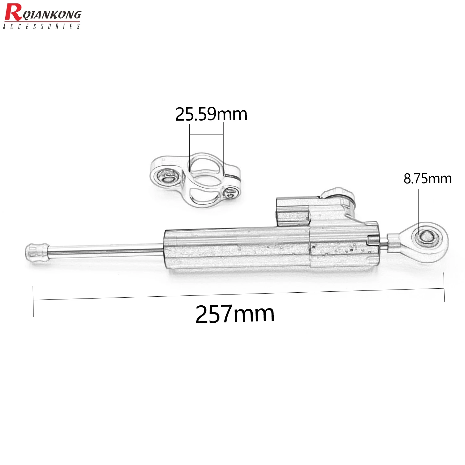Универсальный стабилизатор рулевого управления мотоцикла демпфер Линейный