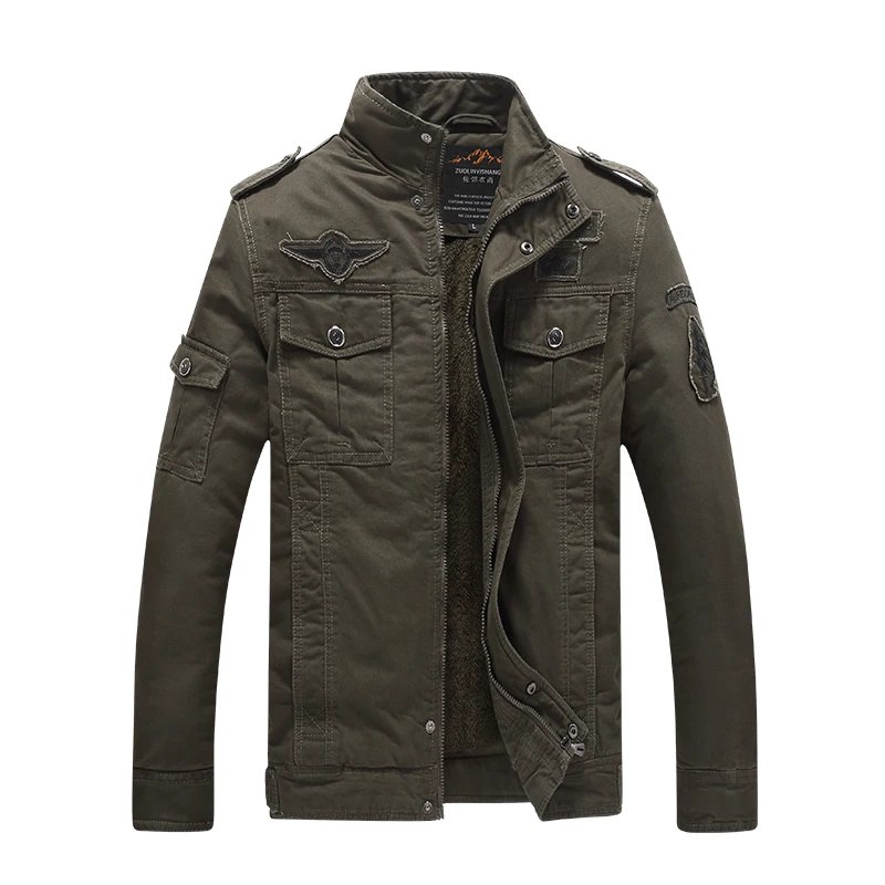 

Autumn and winter new slim collar men's jacket fashion trend men's casual jacket Long Sleeve Jacket